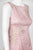 Aidan Mattox - MD1E201386 Bateau Neck Floral Tea-Length Dress