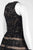 Aidan Mattox - Halter Cocktail Dress 151A98650 in Black and Neutral