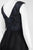 Aidan Mattox - Embellished Mesh and Tulle Long Dress 54473960 in Black and Blue