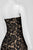 Aidan Mattox - Lace Straight Across Neck Dress 151A12670 in Black and Neutral