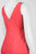 Aidan Mattox - 151A13540 Sleeveless V-Neck A-Line Dress in Pink
