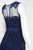 Aidan Mattox - Lace Long Dress 251706210 in Blue