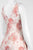 Aidan Mattox Sleeveless V-Neck Floral Cocktail Dress MD1E200066 in Pink and Multi-Color