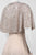 Aidan Mattox - MD1E201185 Embellished Caped Scoop Neck A-Line Gown in Neutral and Pink