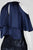 Aidan Mattox MD1E201424 Jewel Neck Popover Sequined Gown in Blue