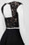 Aidan by Aidan Mattox - MN1E200681 Two Piece Lace High Low A-line Gown in Black and Neutral