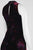 Aidan by Aidan Mattox - MN1E201322 High Neck Floral Velvet Gown in Purple and Multi-Color