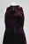 Aidan by Aidan Mattox - MN1E201322 High Neck Floral Velvet Gown in Purple and Multi-Color