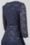 Alex Evenings - 2121715 Scalloped V-Neck Lace Evening Dress in Purple