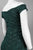 Alex Evenings - Off Shoulder Sheath Dress 112160 in Green