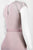 Alex Evenings - 133055 Ornate Cap Sleeve Keyhole Dress in Pink