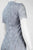 Alex Evenings - Queen Anne Neck Sheath Dress 212882 in Blue