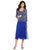 Alex Evenings - Lace Square Neck Jersey Dress With Jacket 4121071 in Blue