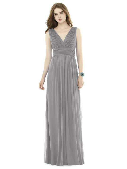 D719 Bridesmaid Dress in Quarry