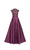 Alyce Paris - 27182 Illusion High Halter Embellished Ballgown in Purple