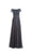 Alyce Paris - 27191 Embellished Short Sleeve Chiffon A-line Dress in Grey