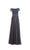 Alyce Paris - 27191 Embellished Short Sleeve Chiffon A-line Dress in Grey
