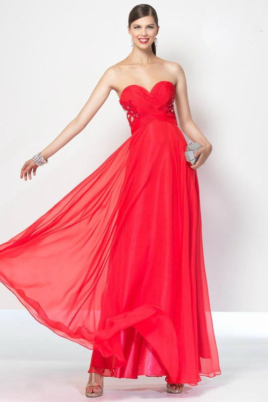 Alyce Paris B'Dazzle - 35828 Dress In Red