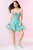 Alyce Paris - 3644 Crystal Beaded Strapless Cocktail Dress In Blue