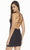Alyce Paris - 4165 Halter Keyhole Cocktail Dress In Blue