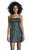 Alyce Paris - 4201 Strappy Straight Across Cocktail Dress In Blue and Green