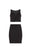 Alyce Paris  - 4474 Sleeveless Two Piece Sequined Cocktail Dress in Black