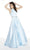 Alyce Paris - 60580 Beaded High Halter A-Line Gown In Blue