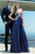 Alyce Paris - 6403 Crystal Beaded Sweetheart Chiffon A-line Dress In Blue