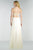Alyce Paris - 6567 Jeweled Illusion Corset Bodice Gown In White