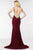 Alyce Paris - 6586 Beaded Lace Sweetheart Sheath Dress In Red