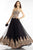 Alyce Paris - 6596 Metallic Lace Appliqued Strapless Tulle Gown In Black