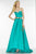 Alyce Paris - 5747 Strapless Sweetheart Satin A-Line Gown In Green