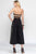 Alyce Paris Strapless Sweetheart Culotte Jumpsuit 2575 In Black