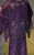 Alyce Paris Jean De Lys - 29088 Scoop Chiffon Sheath Dress in Purple