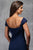 Alyce Paris Black Label - 29300 Off Shoulder A-line Evening Gown in Blue