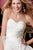 Alyce Paris  - 3545 Strapless  Flared Ruffles Cocktail Dress in White