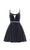 Alyce Paris Homecoming - 3712 Embellished Deep V-Neck A-Line Dress in Blue