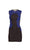 Alyce Paris Homecoming - 4443 Embellished Jewel Neck Sheath Dress in Black and Blue