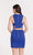 Alyce Paris Homecoming - 4495 Beaded Halter Neck Sheath Dress in Blue