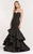 Alyce Paris  - 6885 Sweetheart Brocade Mermaid Dress in Black