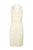 Adrianna Papell - AP1D100569 Sleeveless V-Neck Embroidered Dress In White
