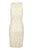 Adrianna Papell - AP1D100569 Sleeveless V-Neck Embroidered Dress In White