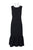 Adrianna Papell - AP1D100650 Ruffle Paneled Hem Sheath Dress In Black
