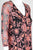 Adrianna Papell - AP1D100673 Embroidered Quarter Sleeve Sheath Dress In Pink