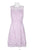 Adrianna Papell - AP1D100893 Sleeveless Illusion Keyhole Floral Dress In Pink