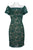 Adrianna Papell - AP1D101379 Off Shoulder Scalloped Lace Dress In Green