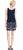 Adrianna Papell - Bateau Neckline Embellished Short Dress AP1E200231 in Blue