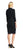 Adrianna Papell - High Neck Embellished Cocktail Dress AP1E200310 in Black