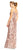 Adrianna Papell - AP1E200620 Sleeveless Sheer Sequined Long Dress in Gold