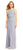 Adrianna Papell - AP1E200672 Pearl Beaded Dress with Godet Skirt in Gray